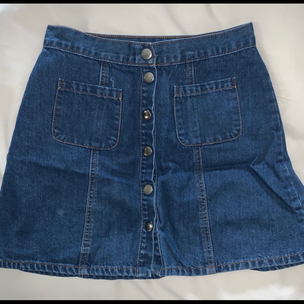 Denim skirt